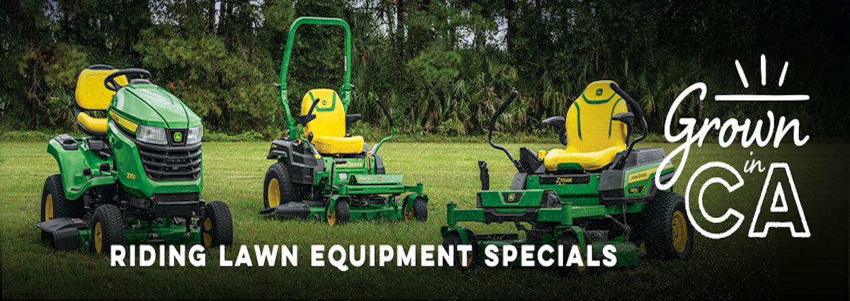 Riding Lawn Equipment Specials